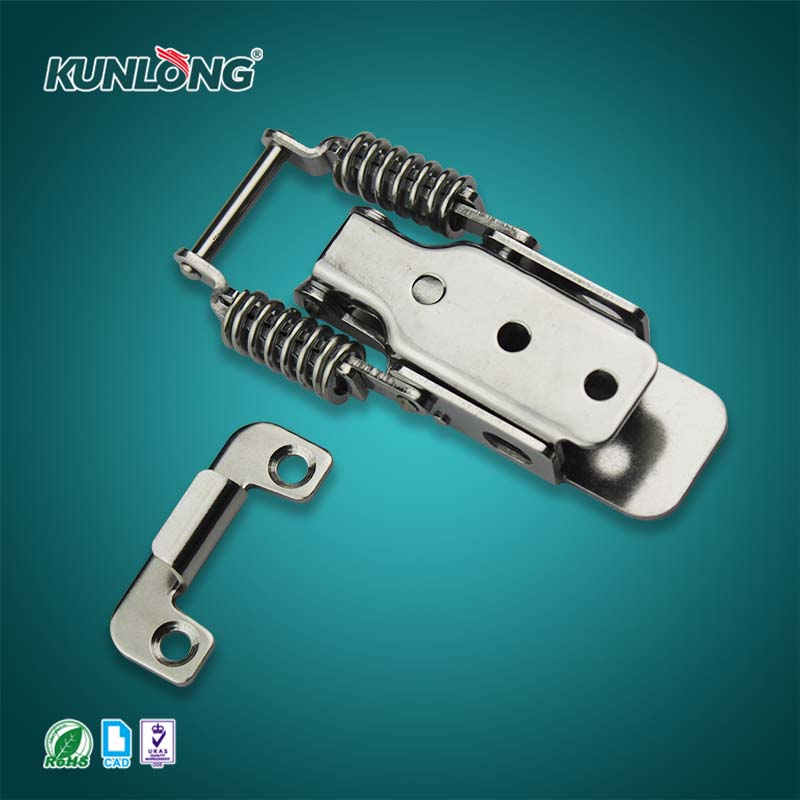 尚坤SK3-014S不锈钢搭扣、烤箱搭扣、试验箱搭扣、弹簧迫紧式搭扣、挂锁搭扣