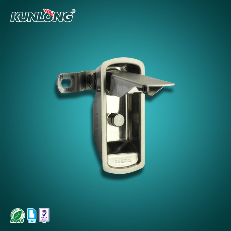 尚坤SK1-055S平面回压式门锁、不锈钢门锁、机箱机柜门锁、配电箱门锁