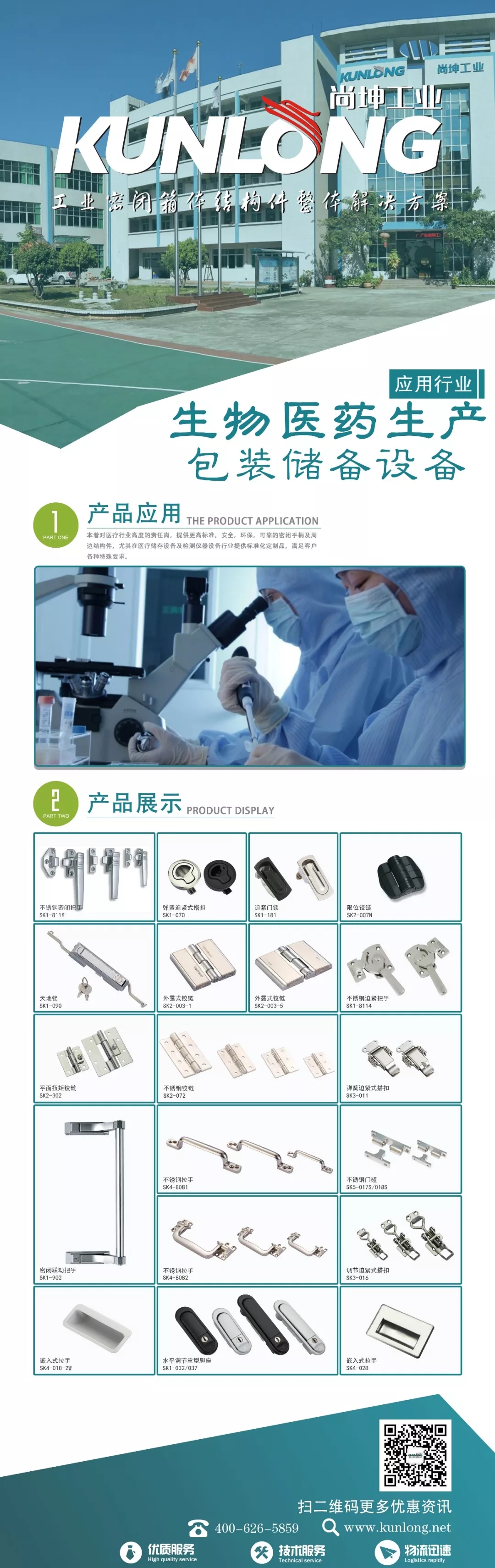 尚坤工业 生物医疗生产包装储备设备行业图