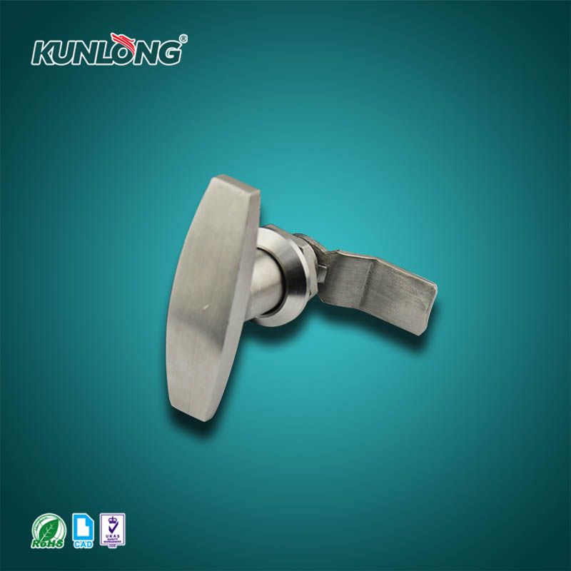 尚坤SK1-305S 不锈钢T型把手锁 控制箱手柄锁 设备把手转舌锁